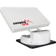 Camping First Satmex Flat 2 – Vollautomatische Camping-Antenne – Weiß