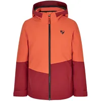 Ziener Skijacke "AVAK", Kinder, Gr. 176, rot (weinrot), Obermaterial: