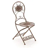 CLP Klappstuhl Mani 43 x 43 x 91,5 cm braun