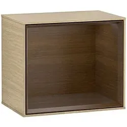 Villeroy und Boch Finion Regalmodul F590GNPC 41,8x35,6x27cm, Ladestation, Regal Walnut Veneer, Oak Veneer