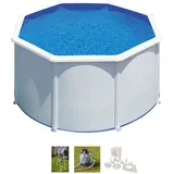 Gre Rundpool Atlantis Set 4-tlg. 260 x 122 cm inkl. Sandfilteranlage