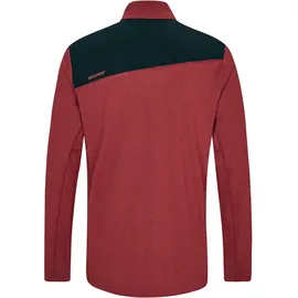 Ziener Sweater ZIENER "JONGA", Herren, Gr. 52, rot, Obermaterial: 1. 88% Polyester (recycelt), 12% Elasthan, 2. 94% Polyester, 6% Elasthan;, Sweatshirts