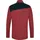 Ziener Sweater ZIENER "JONGA", Herren, Gr. 52, rot, Obermaterial: 1. 88% Polyester (recycelt), 12% Elasthan, 2. 94% Polyester, 6% Elasthan;, Sweatshirts