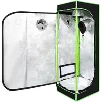 Swanew - Growzelt Growbox Gewächshaus Indoor Pflanzenzelt 40x40x120CM