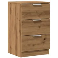 VidaXL Nachttisch Artisan-Eiche 40x36x65 cm Holzwerkstoff