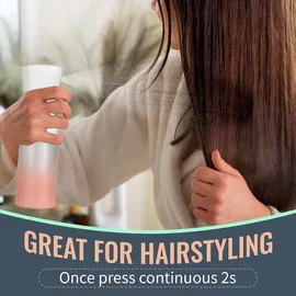 luxuskollektion Haarbürste mit 200ml Haar Sprühflasche Entwirrbürste für