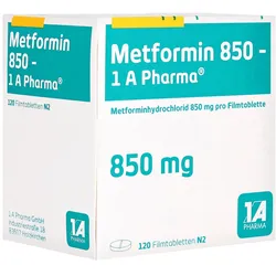 Metformin 850-1a Pharma Filmtabletten 120 St