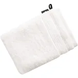 VOSSEN Balance HANFTUCH Waschhandschuh 22 x 16 cm weiß