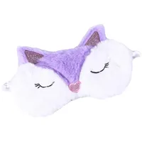 FORLADY Schlafmaske Frauen Unicorn Augenmaske Plüsch Cartoon Shade Augenmaske Shading Für Erwachsene Kind plüsch