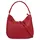 Samantha look Henkeltasche Leder Rot