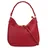 Samantha look Henkeltasche Leder Rot