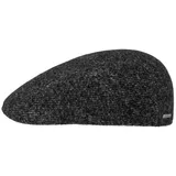 Stetson Flat Cap (1-St) Schirmmütze mit Schirm, Made in the EU schwarz M (56-57 cm)