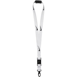 NIKE Premium Lanyard Schlüsselanhänger 127 white/black/black