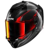 Shark Spartan GT Pro Carbon Integralhelm - Schwarz/Rot / XS