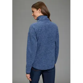 Ocean Sportswear Fleecepullover Sweatshirt Melange Blau 44/46