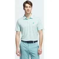 Adidas Ultimate365 Mesh Glimmer Print Poloshirt lagunenblau M