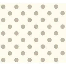 Profhome Kinder Tapete Geometrisch 0,53 m x 10 m 5,33 m2 Beige/Rosa/Weiß 369341-GU
