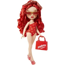 MGA Entertainment Rainbow High Swim & Style Fashion Doll- Ruby (Red) 28 cm