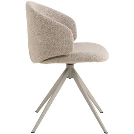 VCM Esszimmerstuhl Ella Bouclé beige
