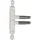 Sfs Einbohrband mit Zierkopf 13 mm - Stahl weiß RAL 9016 *