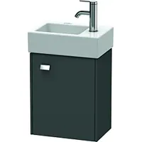 Duravit Brioso Waschtischunterbau BR4049R1049 364x239mm, Graphit Matt, Tür rechts,