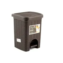 stefanplast Abfalleimer 20 l Rattanoptik