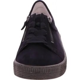 Gabor Damen Schnürschuh in blau | Gr.: 38