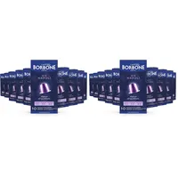 Caffe Borbone "Mia Napoli" Mischung - 100 Aluminium-Kapseln (10 x 10 Stück) – Kompatibel mit Kaffeemaschinen für den Hausgebrauch der Marke Nespresso* (Packung mit 2)