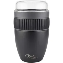 MILU 400ml schwarz, Vorratsbehälter, Schwarz