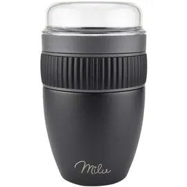 MILU 400ml schwarz, Vorratsbehälter, Schwarz