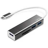 Logilink USB-C 3-Port Hub with Card Reader
