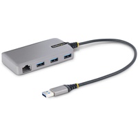 Startech StarTech.com 3 Port USB Hub with Ethernet -