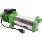 chm Kreiselpumpe 1,5 KW 8400 L/h 8,5 Bar Gartenpumpe Edelstahl, Wasserpumpe Pumpe für Hauswasserwerk...