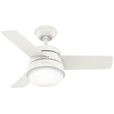 Hunter Finley 91 cm Deckenventilator Weiß