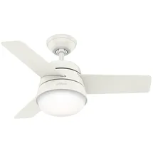 Hunter Finley 91 cm Deckenventilator Weiß