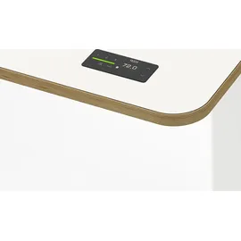 Yaasa Schreibtisch 180 x 80 cm Weiß