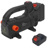 Charocean Akku Dieselpumpe 200W bürstenlos, 40L/min Elektrische Dieselpumpe mit 4000mAh Akku und Ladegerät, Kraftstoffpumpe mit Filtersieb & Bypass, Ölpumpe für Kanister, Ölfass Diesel, Kerosin