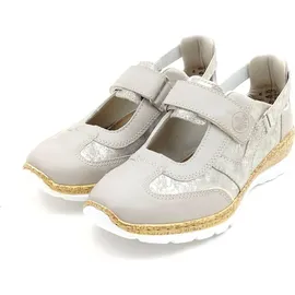 Rieker Slipper Damen Weite E Silber 38