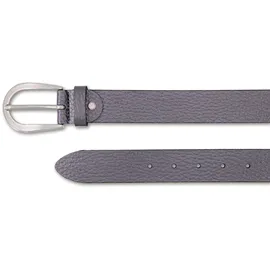 Bernd Götz Damengürtel Leder grau 100 cm