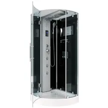 AcquaVapore D37-13L2-EC Dusche Dampfdusche Duschtempel Duschkabine 90x90 MIT 2K Scheiben Versiegelung