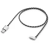 Volkswagen USB-A auf Micro-USB 0,7 m Schwarz