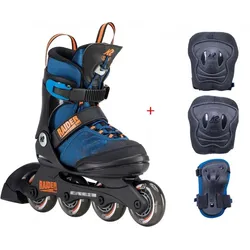K2 RAIDER PRO Kinder Inline Skate 29-34 inkl. RAIDER PRO Schonerset - XS