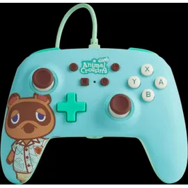 PowerA Enhanced Wired Controller Animal Crossing Tom Nook Switch