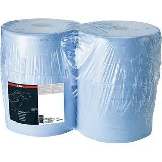 E-COLL Putzpapier blau, 3-lagig,1000 Blatt 38x36cm
