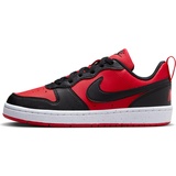 Nike Court BOROUGH Low RECRAFT (GS) Sneaker, University RED/Black-White, 38