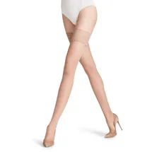 Falke Seidenglatt Stay-Ups 15 DEN, Zierspitze, für Damen, 4859, Cocoon 35-37