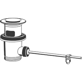 Grohe Ablaufgarnitur 1 1/4" für Waschtisch chrom