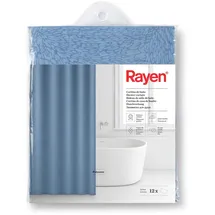 Rayen Badevorhang 180 x 200 cm Blau