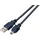EFB USB-A auf Mini-USB 3 m Schwarz