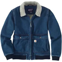 CARHARTT Denim-Sherpa blau S